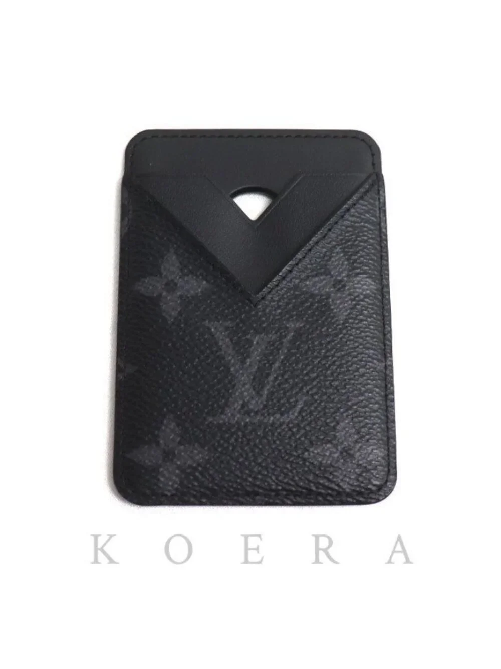 Louis Vuitton Card Case Magnet Eclipse Black